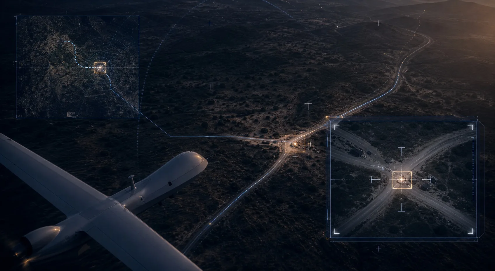 Vérification par drone des infrastructures critiques